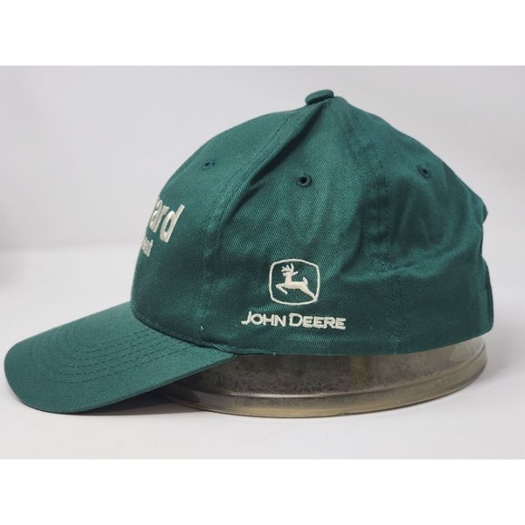Harvard Implement John Deere Cap Green Adjustable Made‎ By MPC Louisville KY - Picture 2 of 8